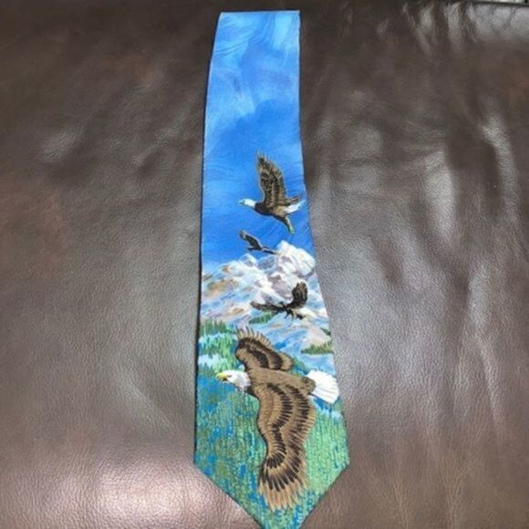 free man Other - NWT FREE MAN SILK EAGLE TIE​​